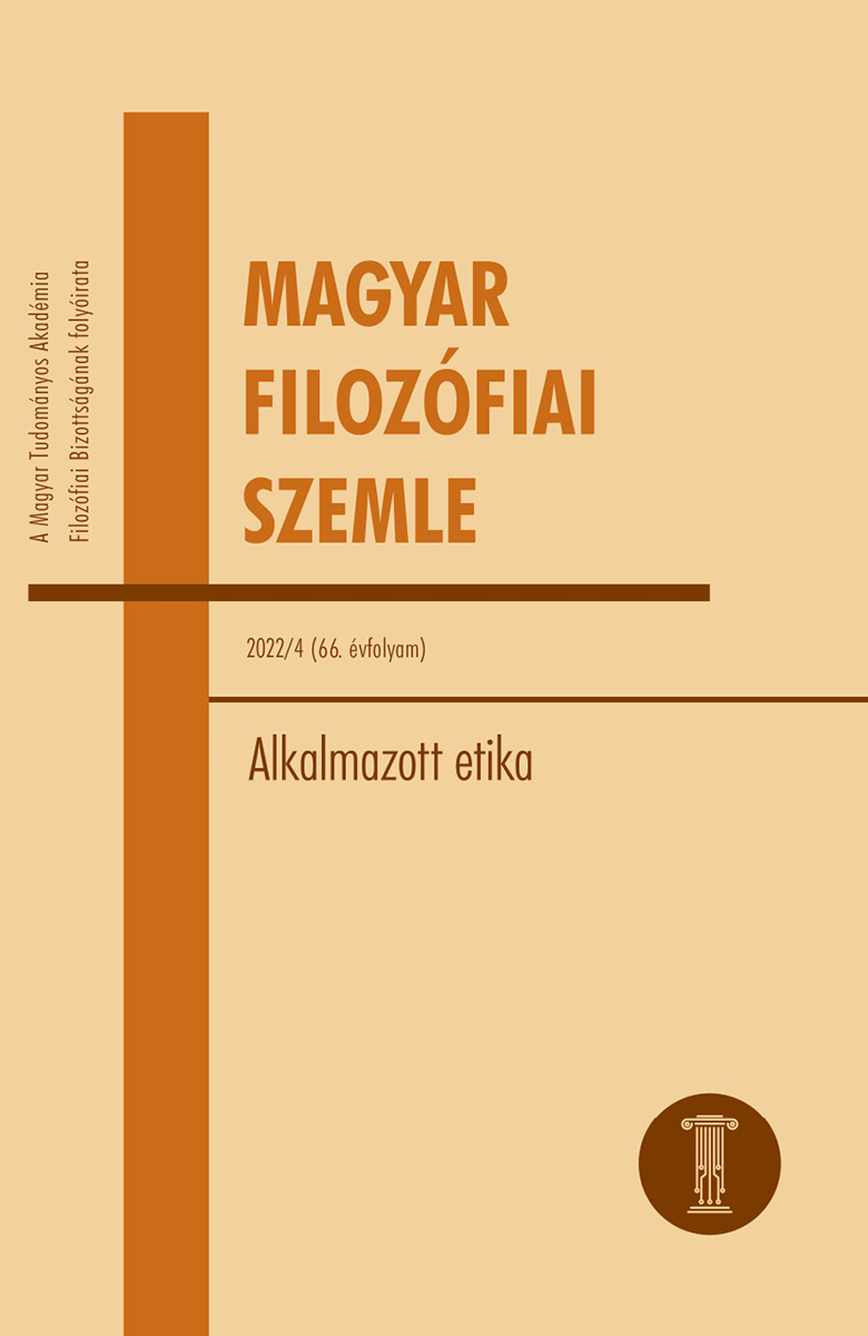 Magyar Filozófiai Szemle 2022/4.