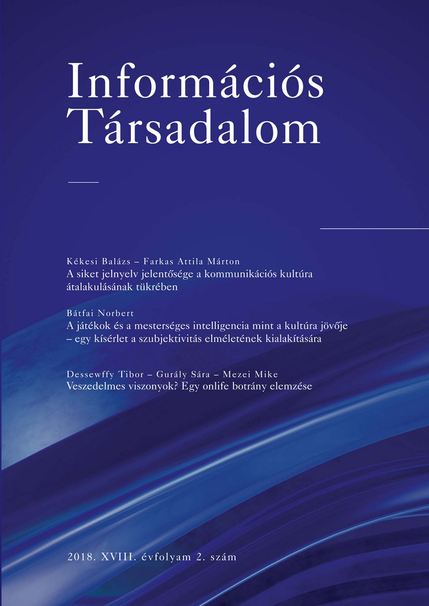 Információs Társadalom 2018/2.