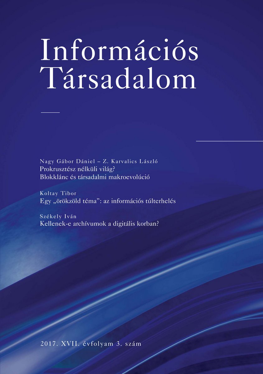 Információs Társadalom 2017/3.