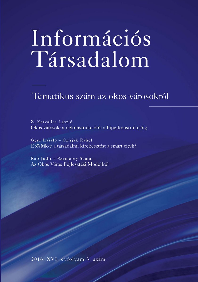 Információs Társadalom 2016/3.