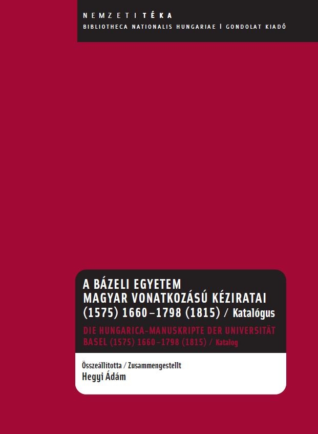 A Bázeli Egyetem 1660–1798 közötti  magyar kapcsolatai