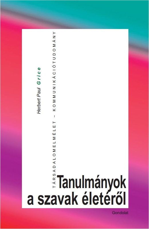 Tanulmányok a szavak életéről