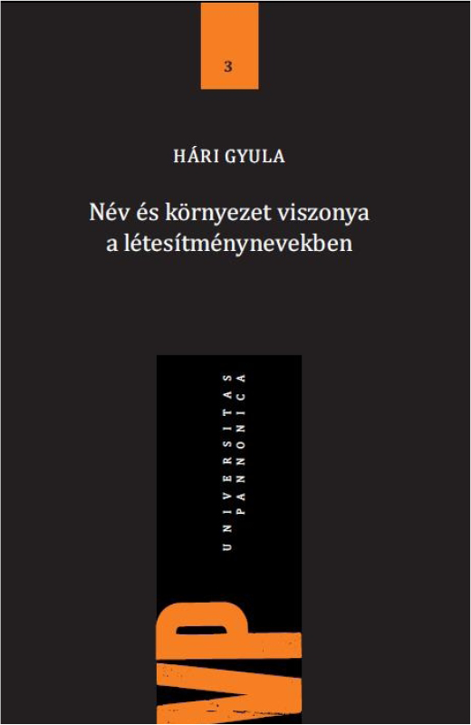 Név és környezet viszonya a létesítménynevekben (3.)