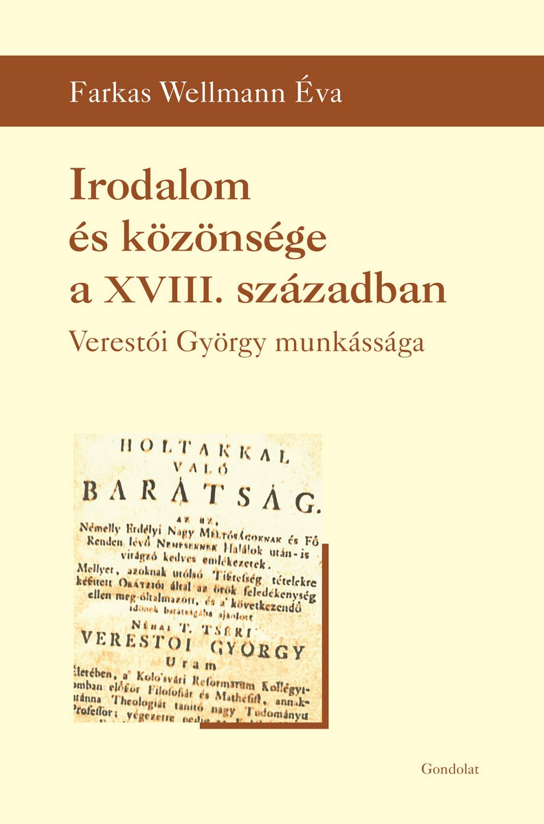 Irodalom és közönsége a XVIII. században